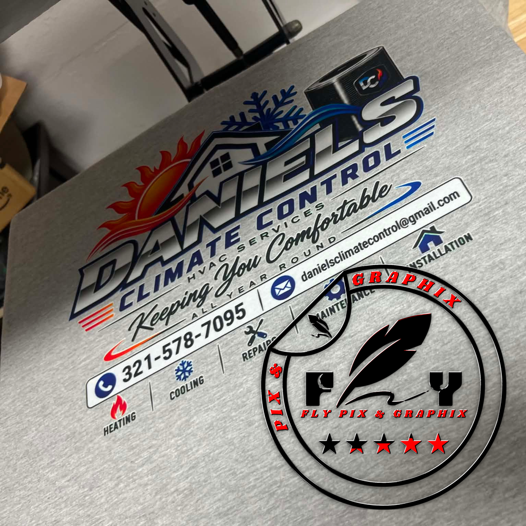 Printed T-Shirt — Front / Back