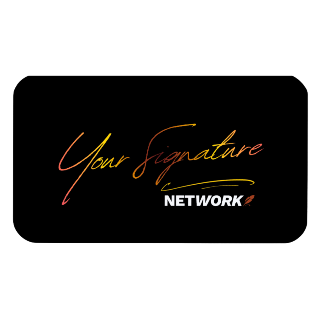 SIGNATURE STYLE [TAP-CARD] ADD SIGNATURE AT CHECK-OUT