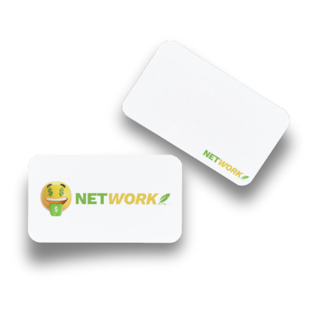 NETWORK CARD-MONEY EMOJI STYLE